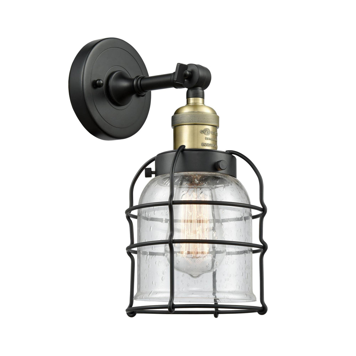 Black Antique Brass 1 Light Sconce R52006