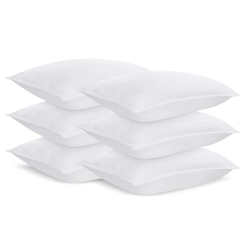 White King Size Set of 2 Bed Pillows G755334