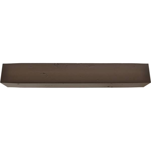 Natural Mahogany Faux Wood Fireplace Mantel D841324