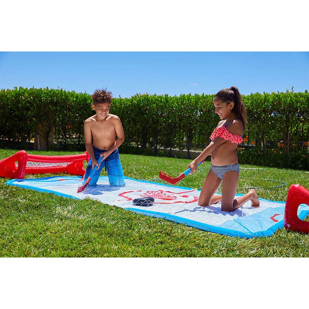 Water Knee Hockey Lawn Water Slide E6094