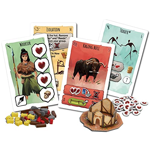 Cooperative Board Game for 2-4 Players, Ages 10+, 45-60 Minute Playtime D657752