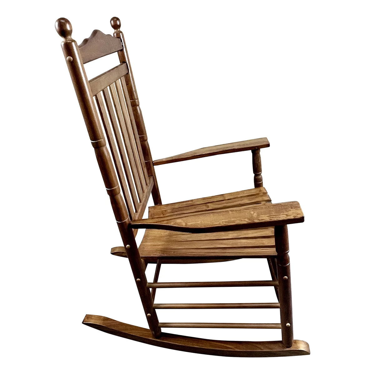Wooden High-Back Rocking Chair X104