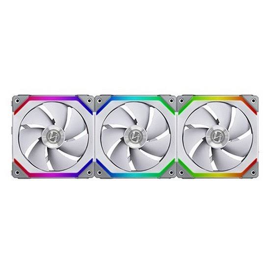 White 120 mm Case Fan Pack of 3 K24304