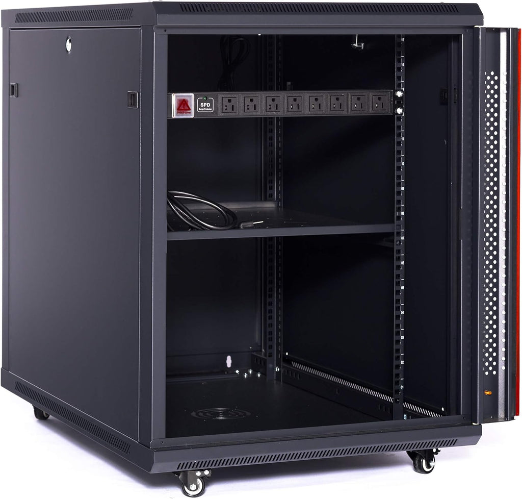 15U 35 Inch Depth Server Rack Cabinet Enclosure U849471