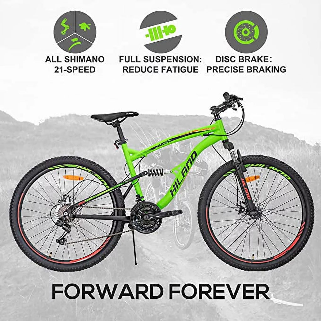 Full-Suspension 21 Speeds 26 Inch Wheels Mountain Bike V521253