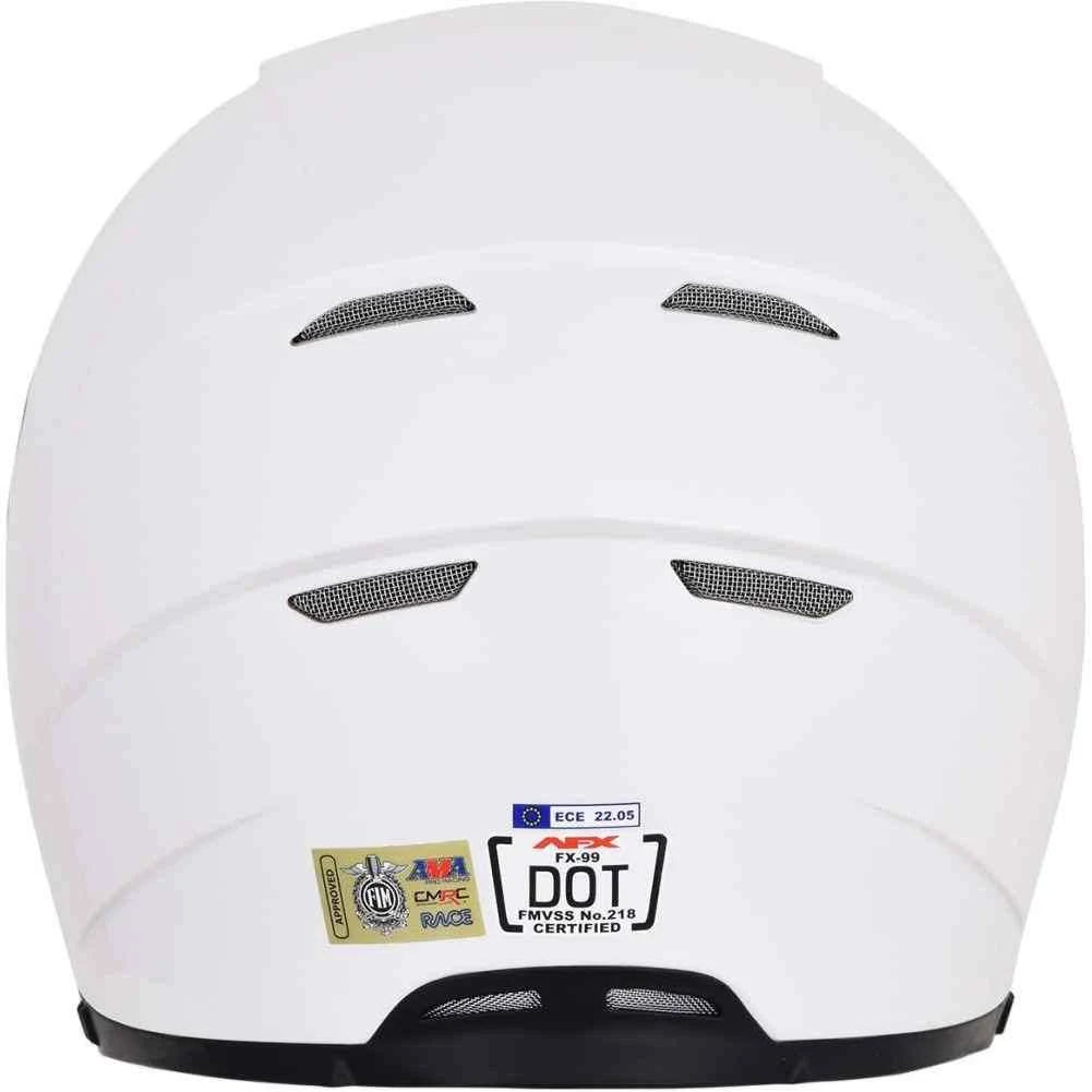 Pearl White Solid Helmet L41091