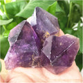 Rough Raw Amethyst Crystal Quartz Stone 1-5pcs 140-170g X8543