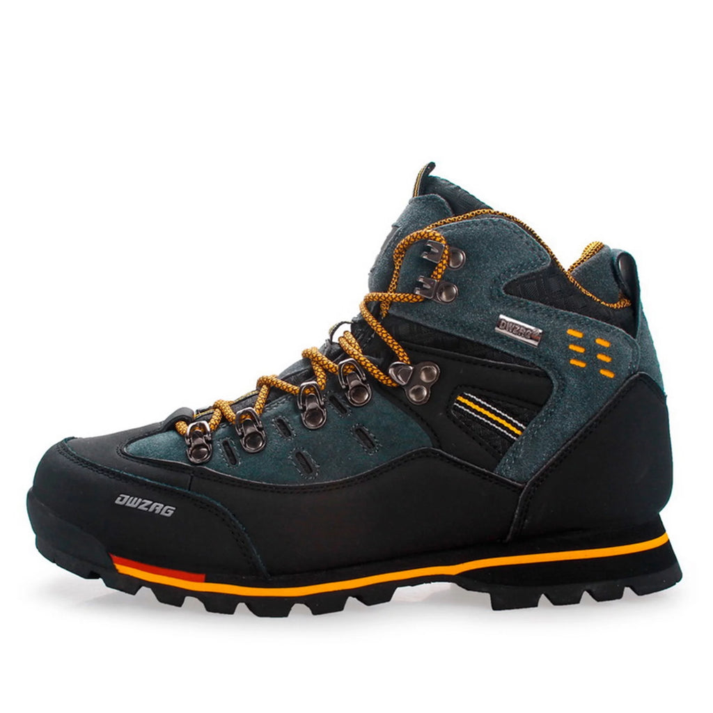 Waterproof Leather Mid Hiking Boots Non-Slip Lightweight H29455