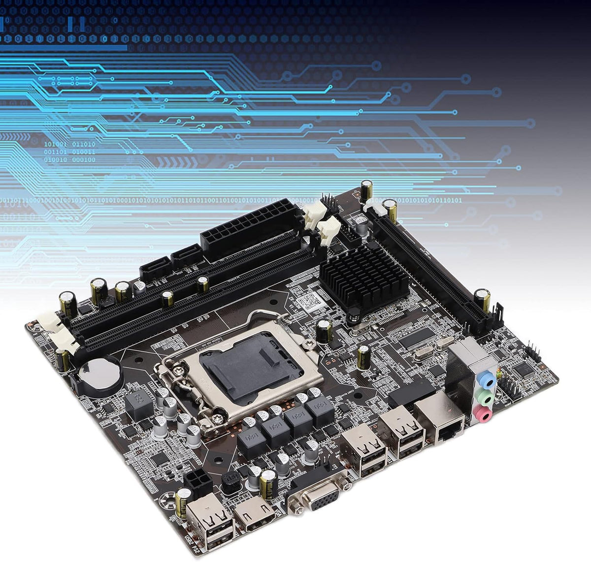 H55 Computer Motherboard LGA 1156 DDR3 G7526