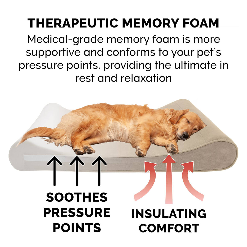 Memory Foam Microvelvet Pet Bed R697600