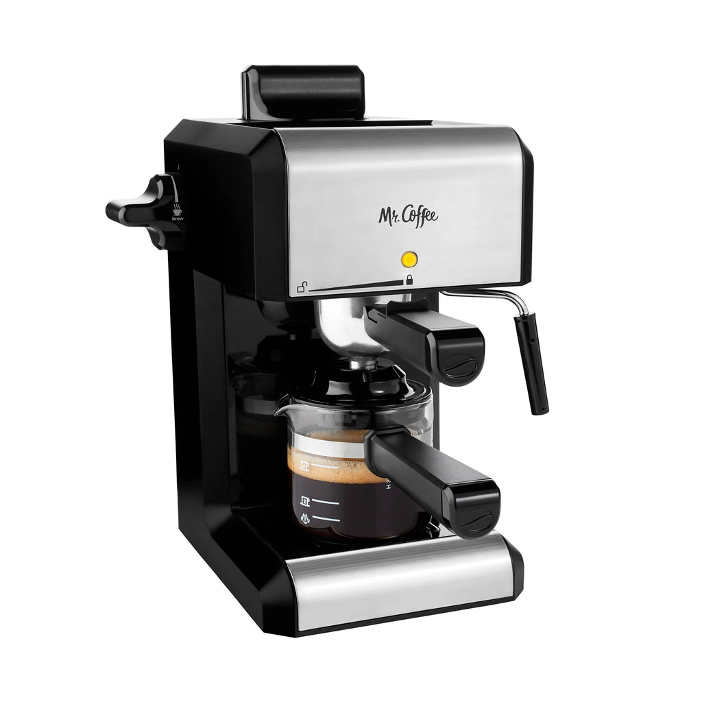 Automatic Espresso and Cappuccino Machine, 20 oz, Silver H74245