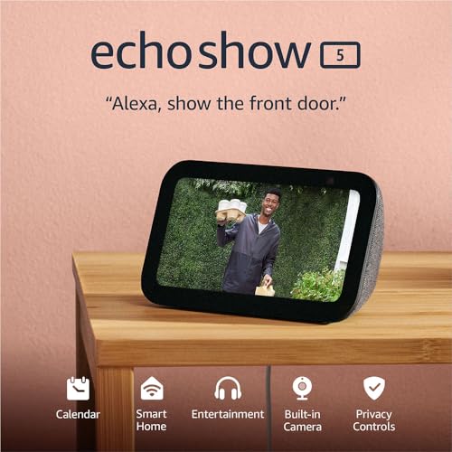 Glacier White Amazon Echo Show 5 Smart Display V12067