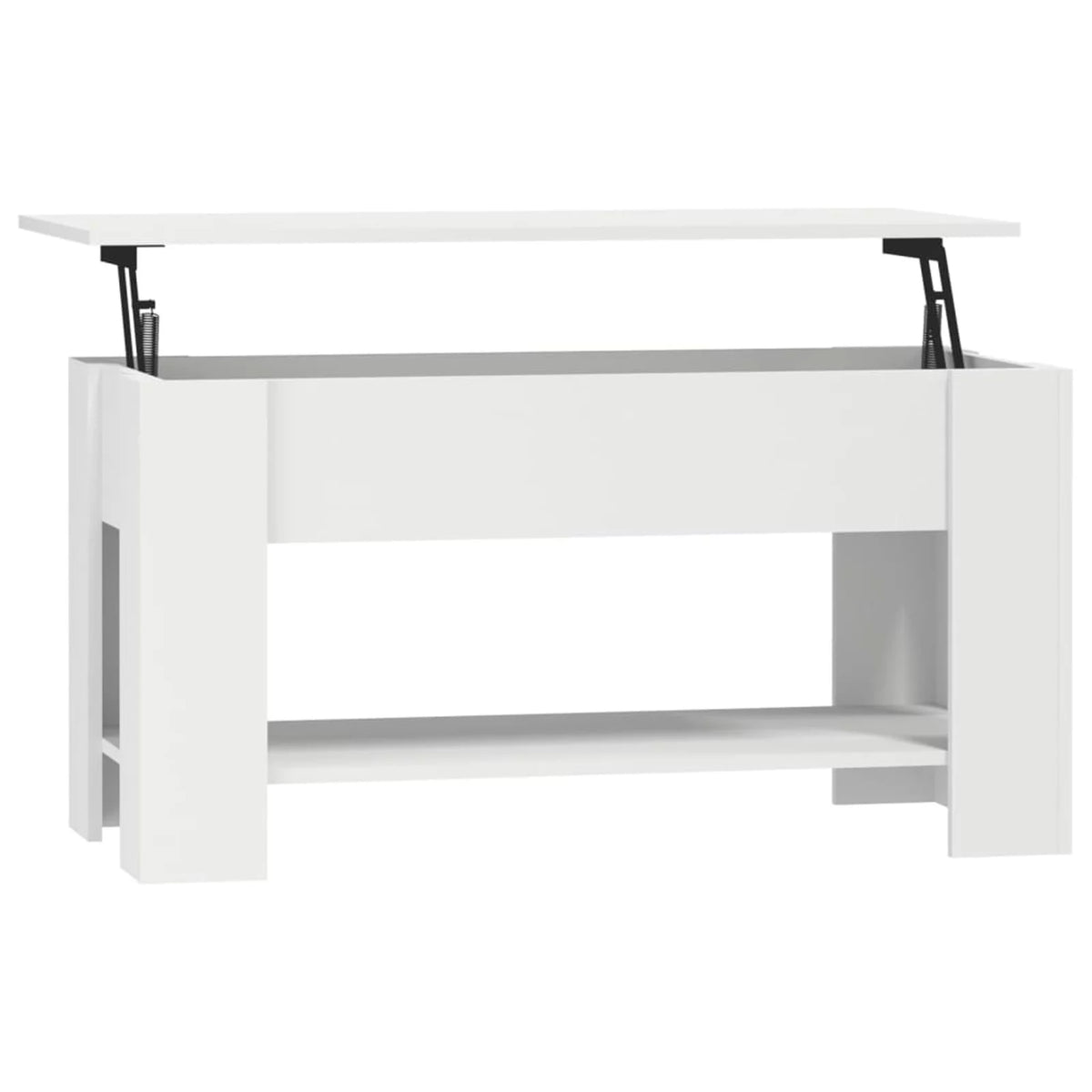 White Engineered Wood Coffee Table N56838