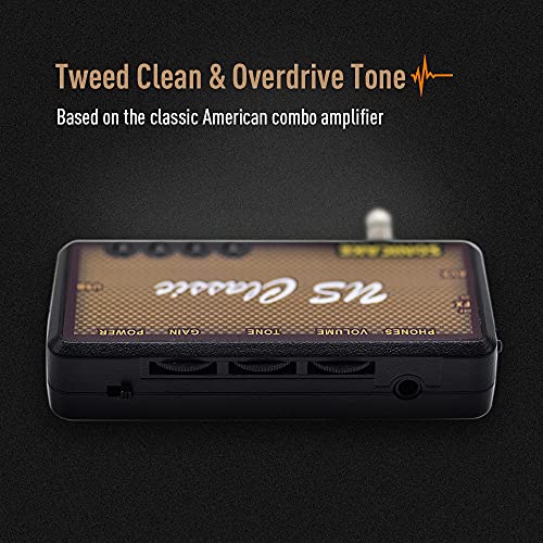 Rechargeable Plug-in Guitar Headphone Amp N49157