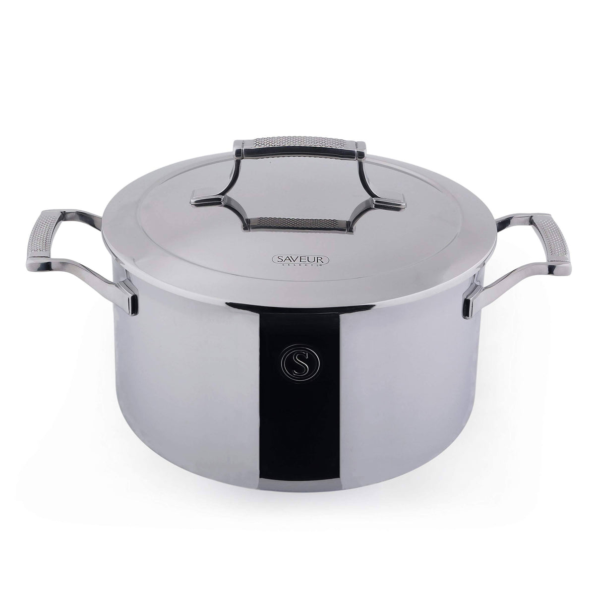 6 qt. Tri-Ply Stainless Steel Stock Pot with Lid O7431