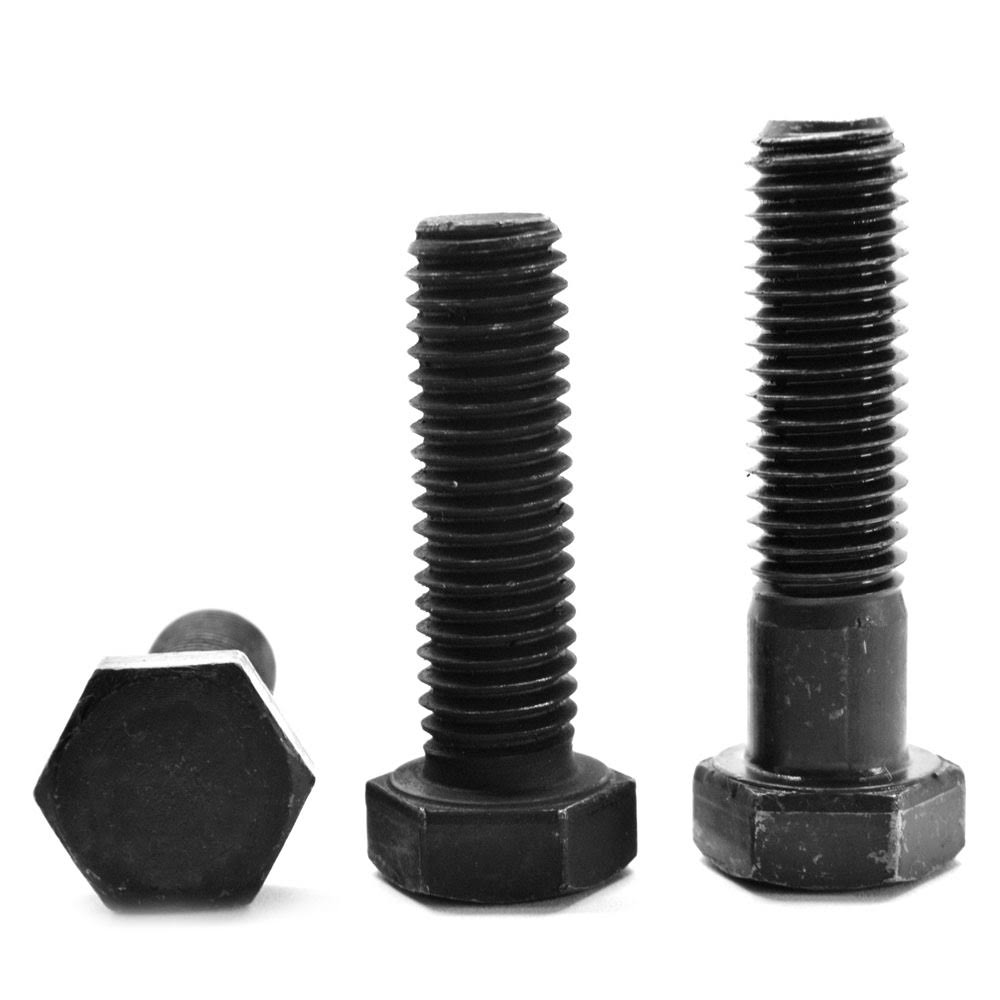 5/8x22-11 x 5x22 Coarse Thread Grade 8 Hex Cap Screw Alloy Steel Black Oxide A88793