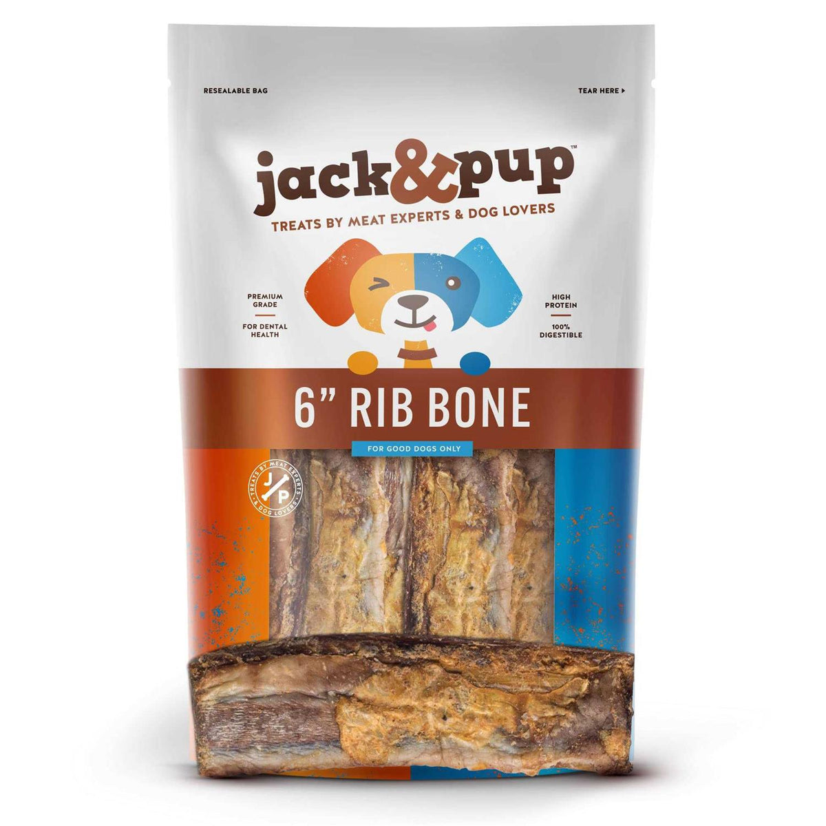 Rib Bones Beef Dog Treats I928
