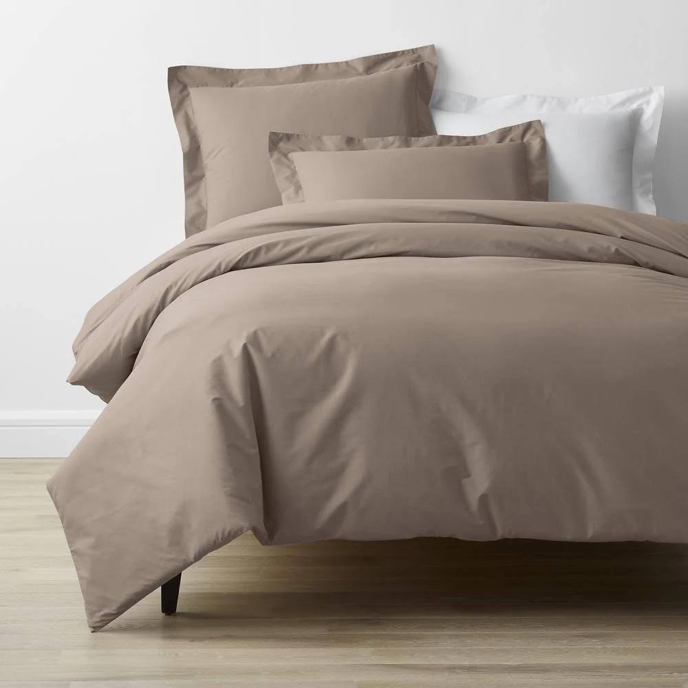 Brown Full Cotton Duvet Cover K9317