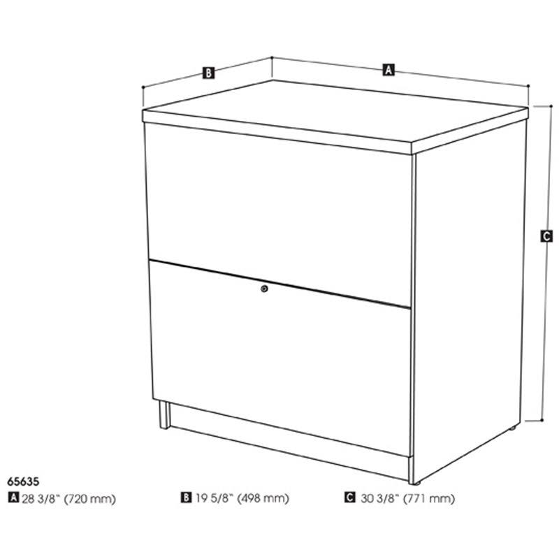 29W Standard Lateral File Cabinet U7418