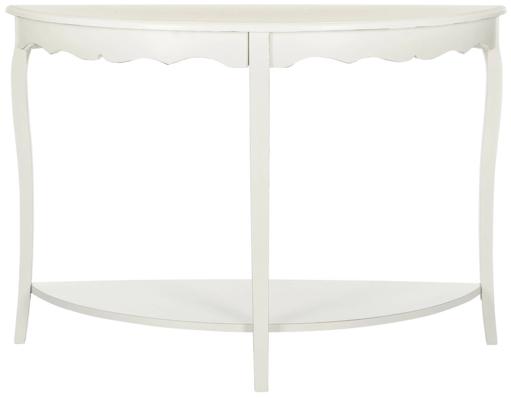 Rustic Demilune Console R61461
