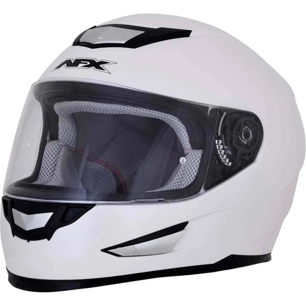 Pearl White Solid Helmet L41091