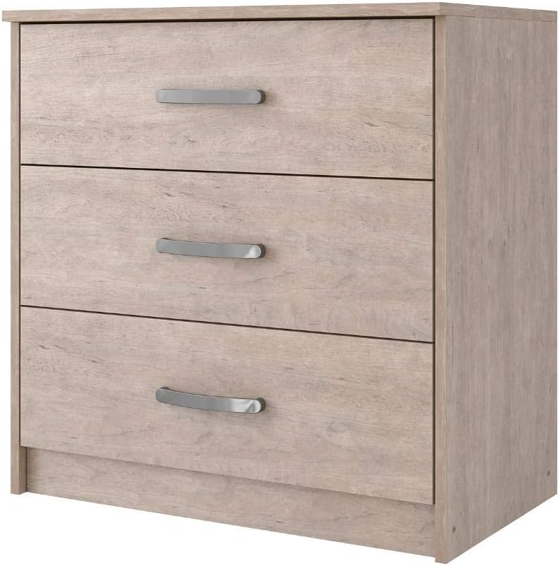 3 Drawer Grayish Brown Chest of Drawers P271