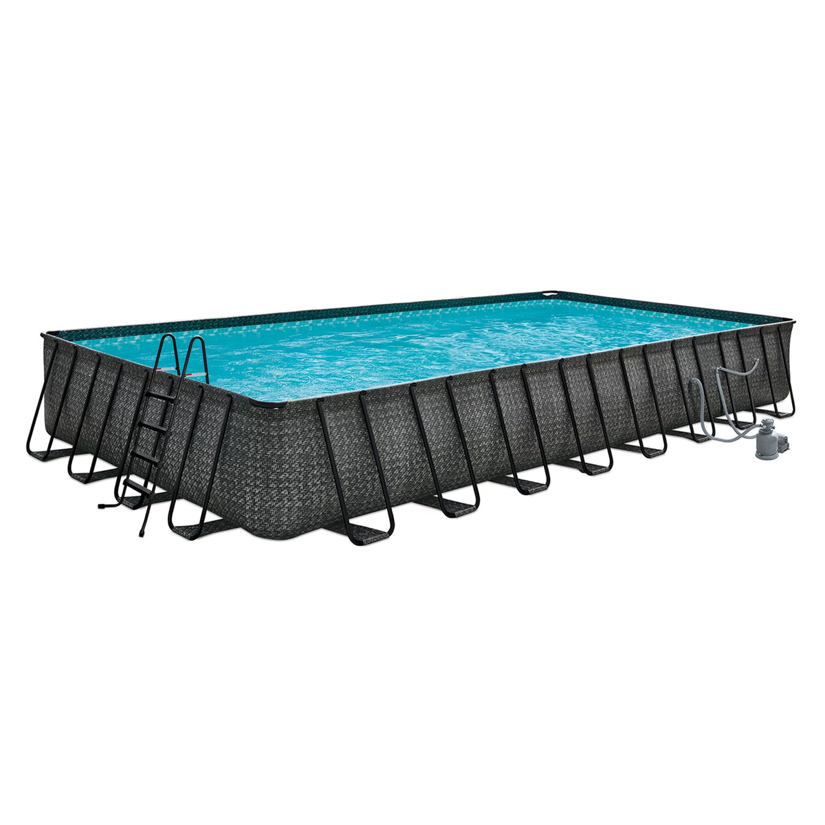32' x 16' x 52 Rectangle Above Ground Swimming Pool S5944