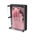 Medium Size Pink 3-Dimensional Pin Art Board Toy E981