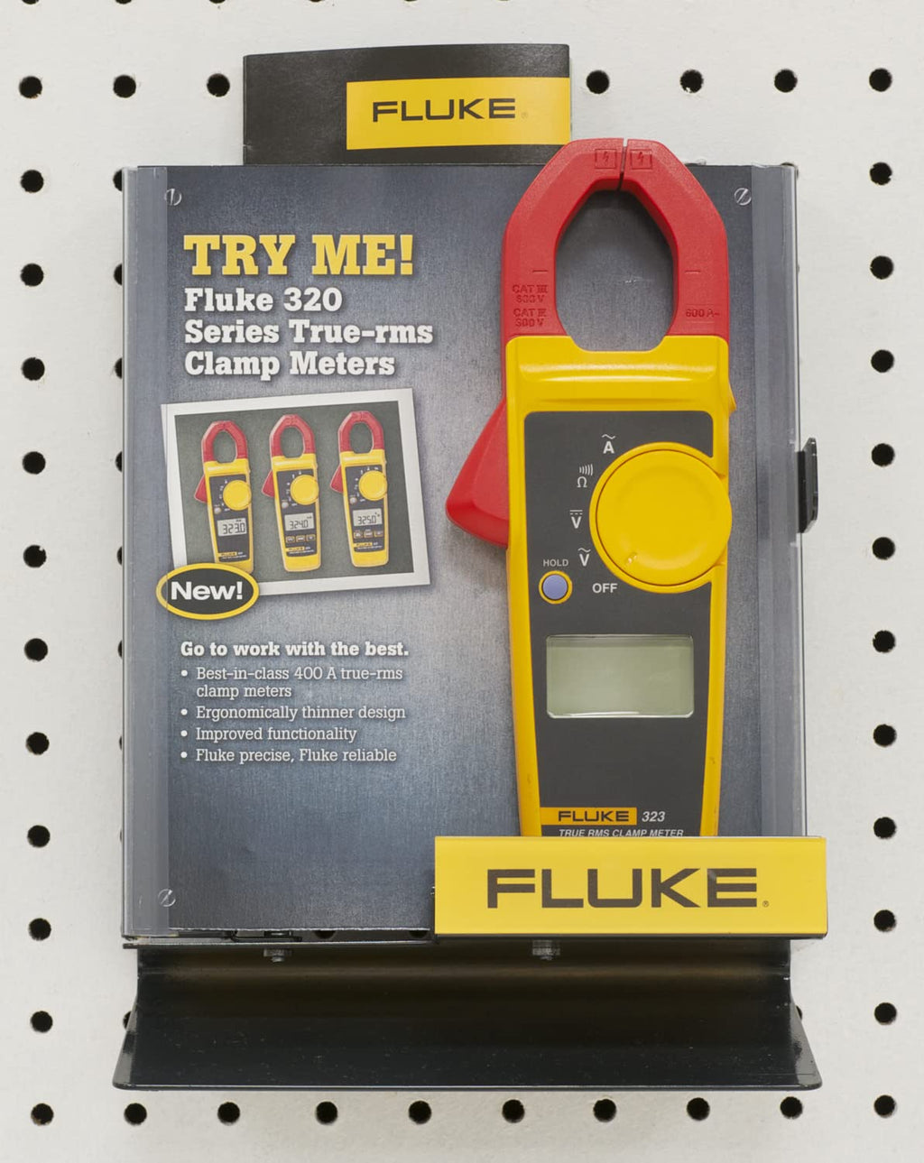 Clamp Meter, Measures AC Current to 400 A, AC/DC Voltage to 600 V, Resistance and Continuity, with Soft Carrying Case H74022