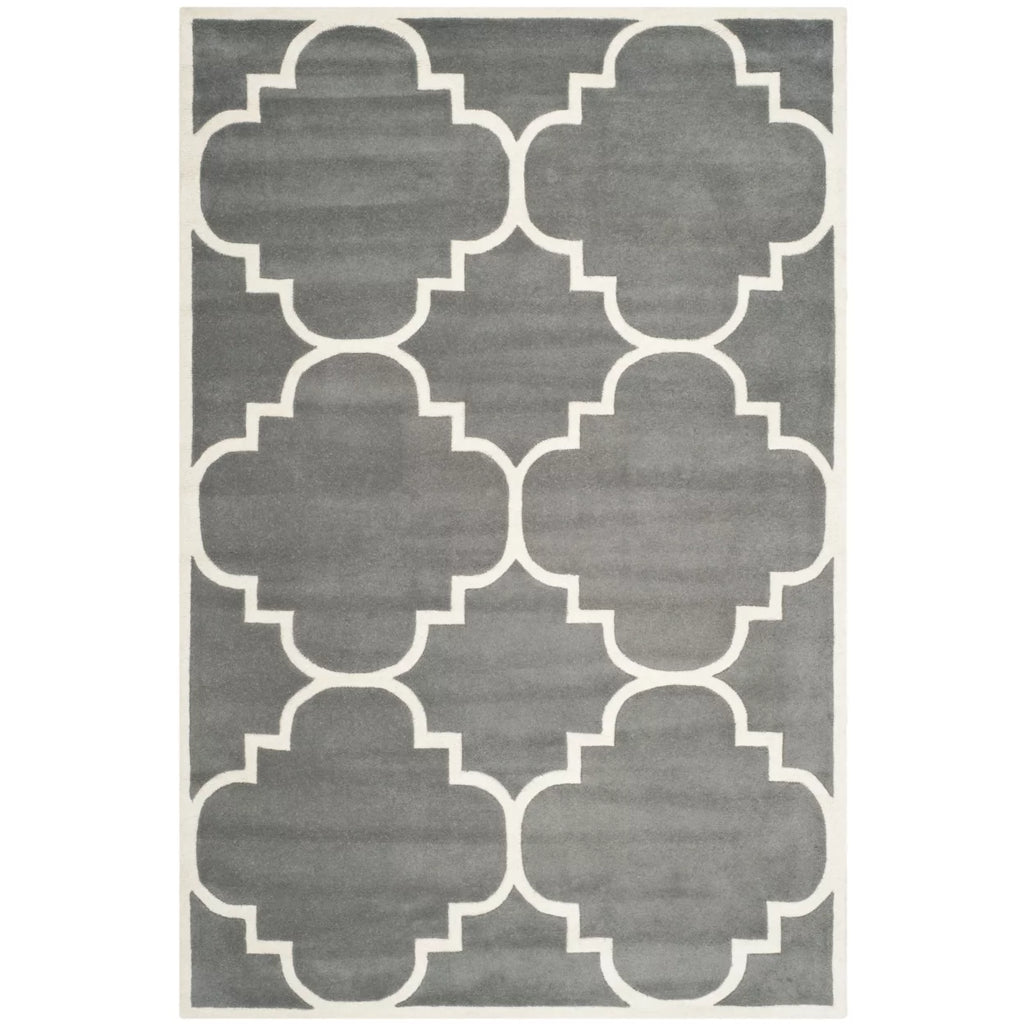 Geometric Quatrefoil Area Rug or Runner V94425