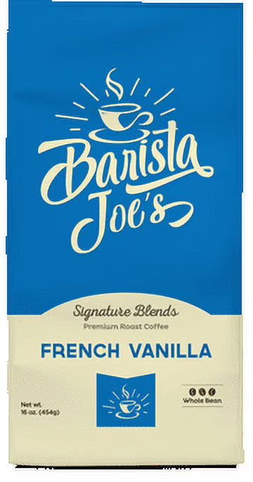 French Vanilla Whole Bean Coffee 2 Bags 16oz Each O444250