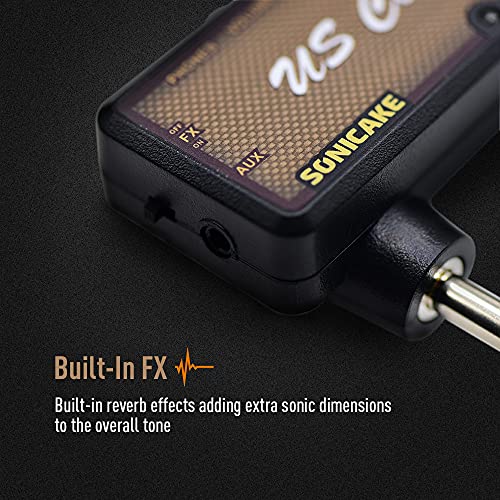Rechargeable Plug-in Guitar Headphone Amp N49157