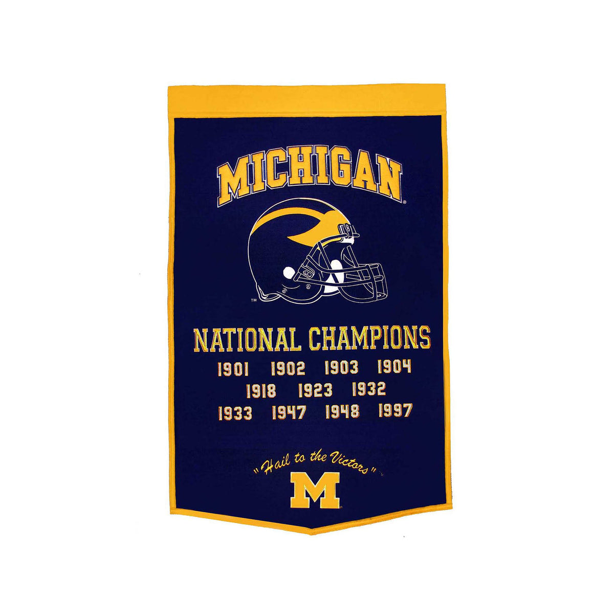 Michigan Wolverines Banner A643