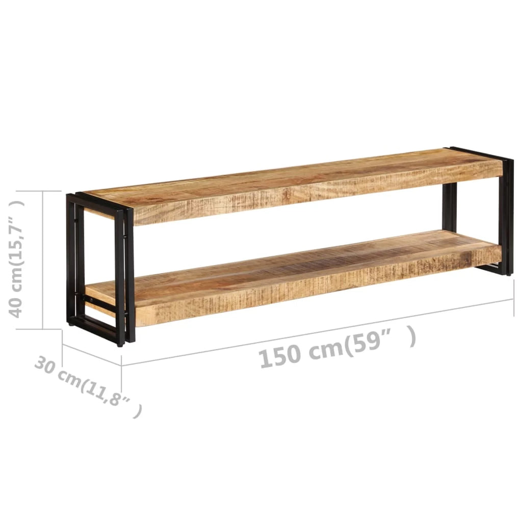 Solid Mango Wood TV Cabinet C350