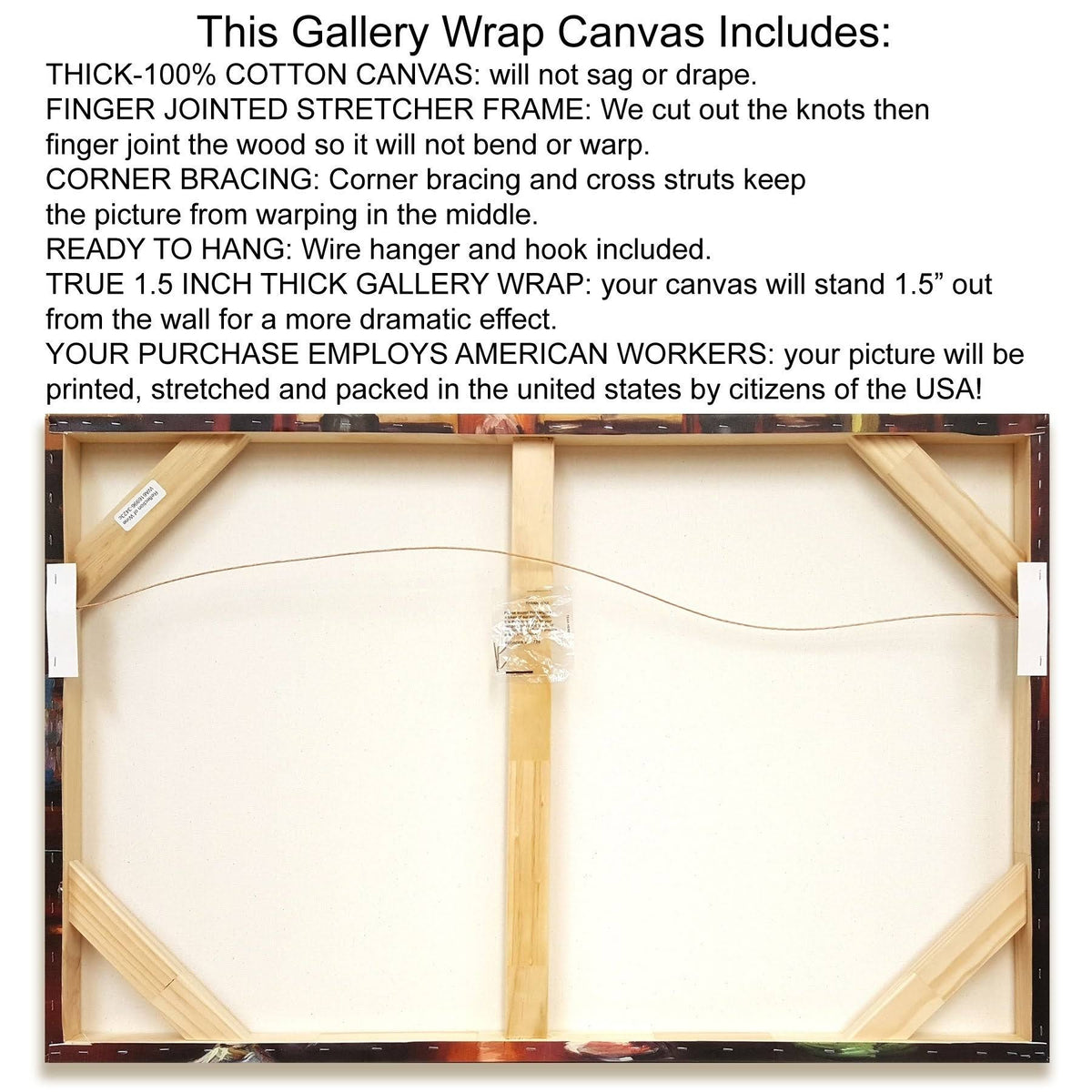 20x22 x 29x22 Gallery Wrap Canvas O93494