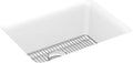 Matte White Kitchen Sink U7881