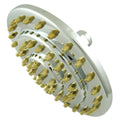 Chrome & Polished Brass Three-Tier Shower Head S85789