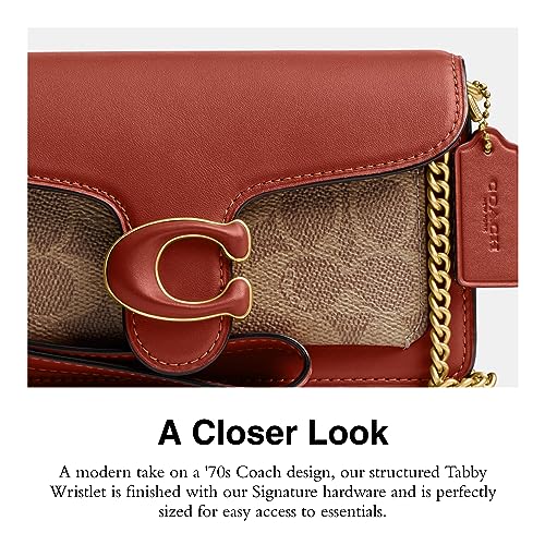 Coated Canvas Wristlet N973