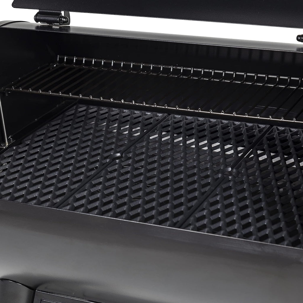 Black/red Wood Grill Pellet Grill & Smoker with Cabinet Y165607