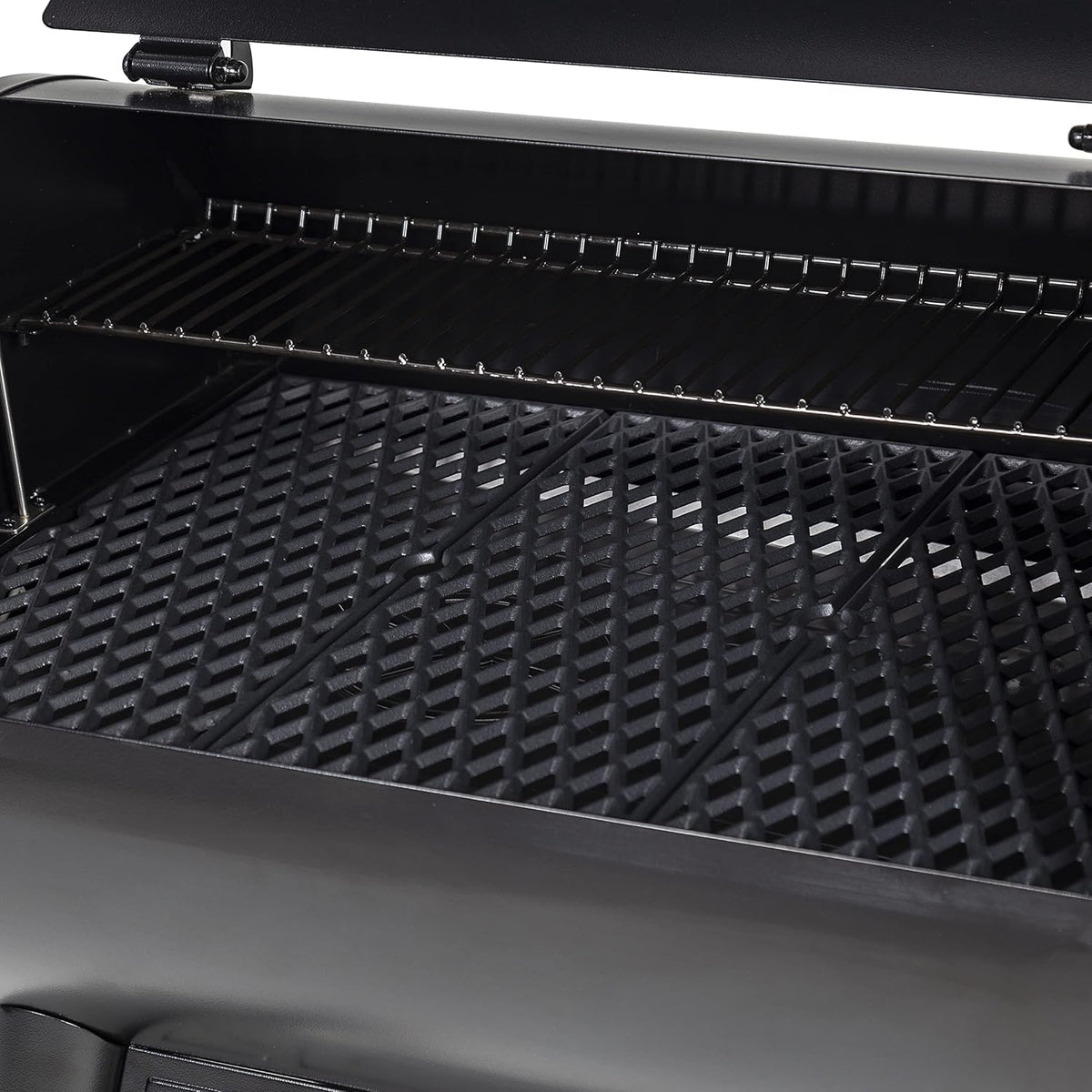 Black/red Wood Grill Pellet Grill & Smoker with Cabinet Y165607