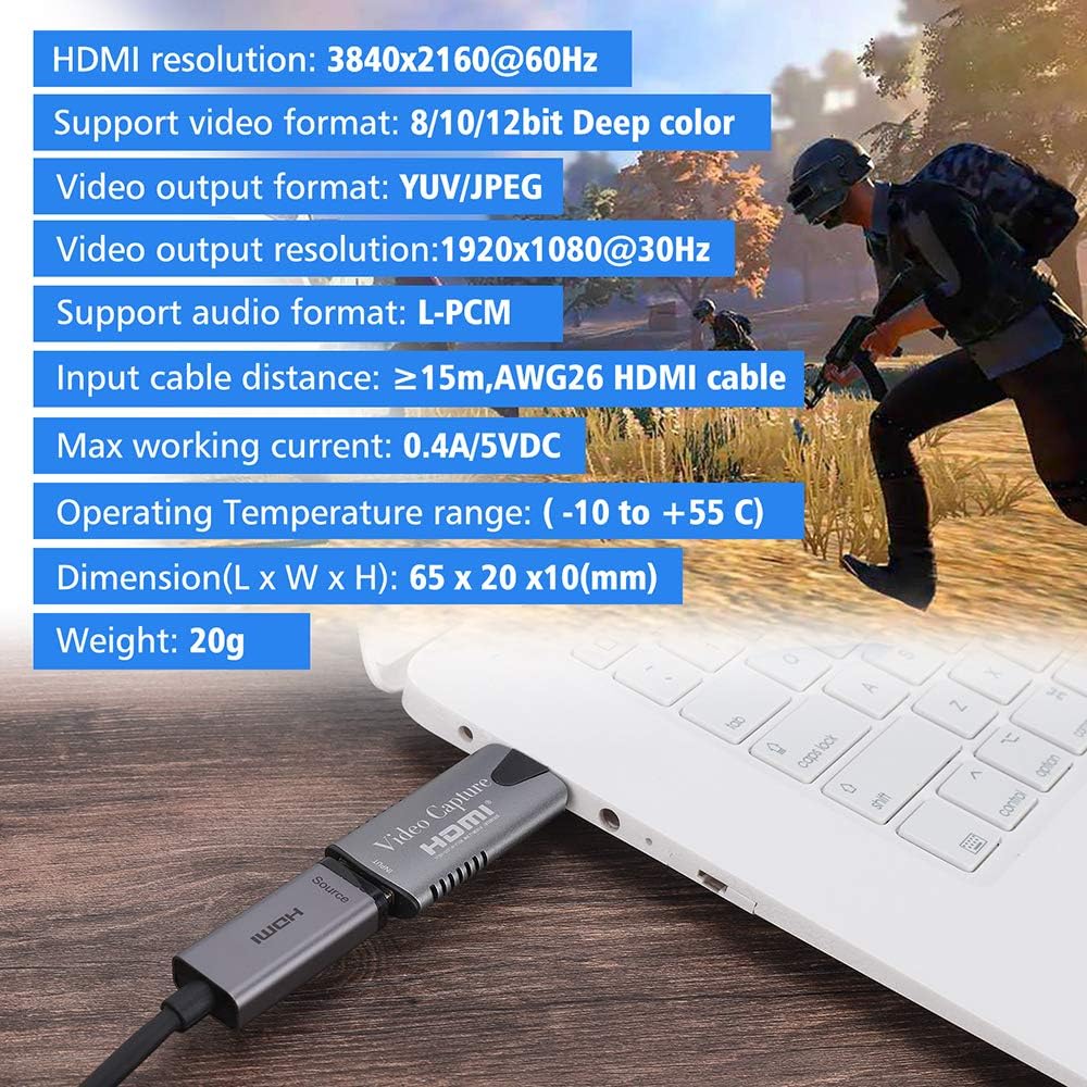 1080P HDMI USB Video Capture Card J3825
