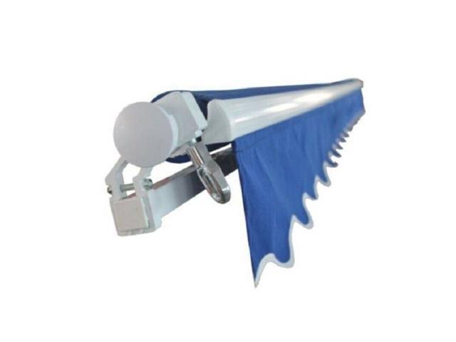 Blue Retractable Patio Awning 12 x 10 ft X59751
