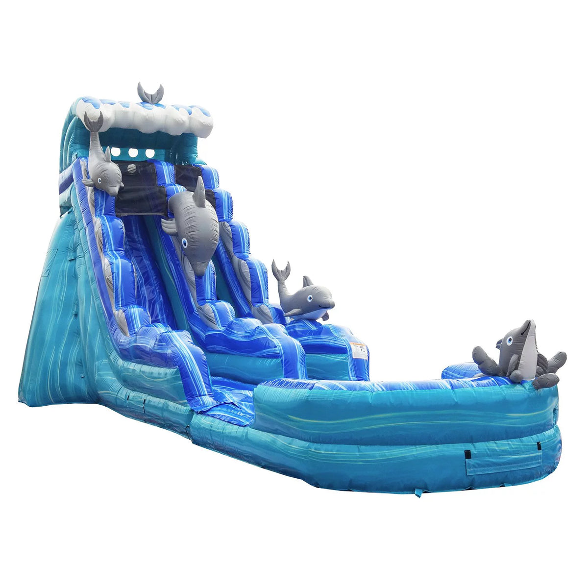 Commercial Grade Inflatable Water Slide with Detachable Pool F732