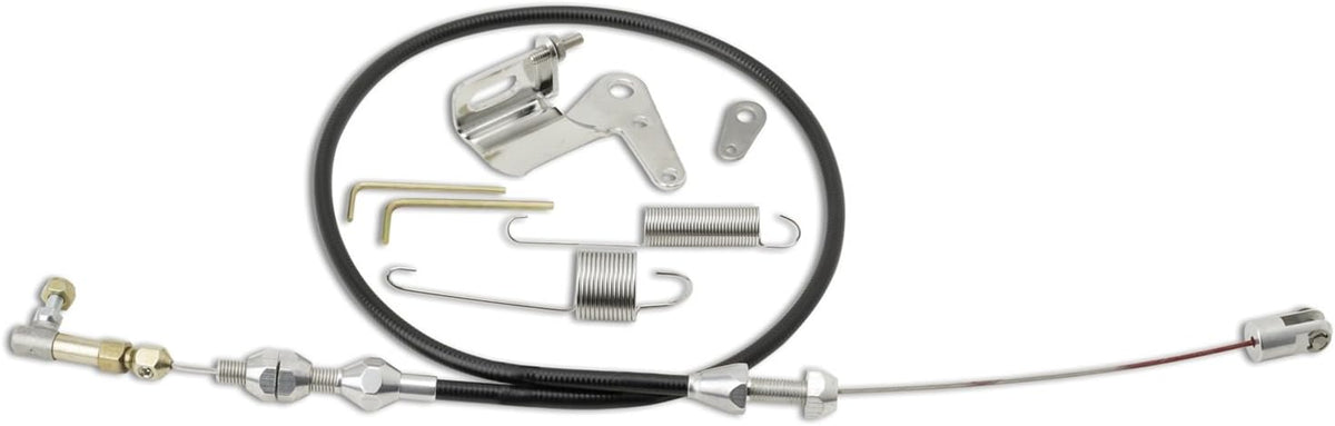 Universal Throttle Cable with Bracket B774