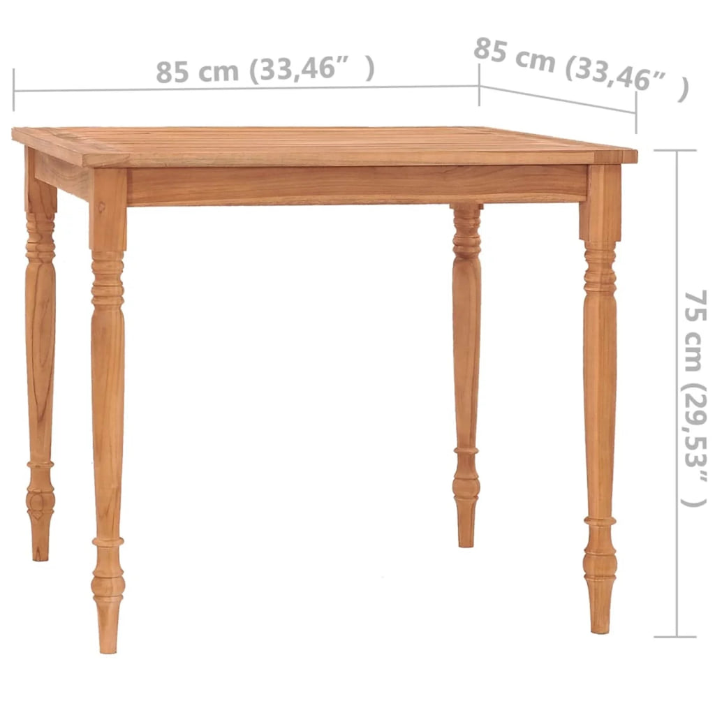 Solid Teak Wood Sofa and Couch End Side Table C880