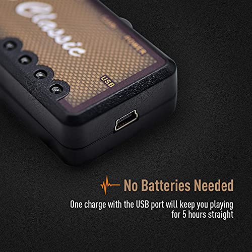 Rechargeable Plug-in Guitar Headphone Amp N49157