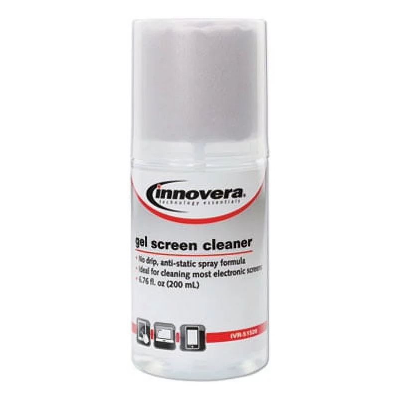 Anti-Static Gel Screen Cleaner with Microfiber Cloth U7039