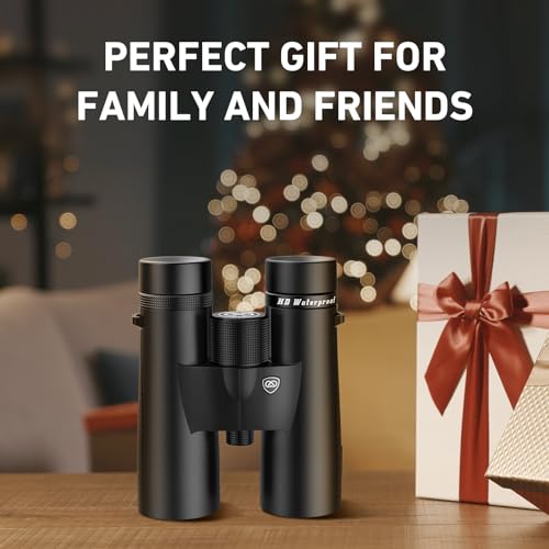 10x42 HD Binoculars with Phone Adapter and Tripod D1135