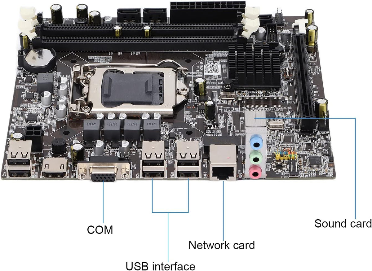 H55 Computer Motherboard LGA 1156 DDR3 G7526