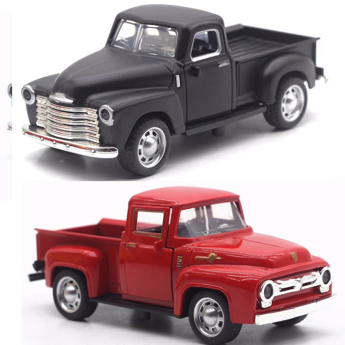 1:32 Vintage Alloy Pickup Truck Pull-Back Car Model Toys G114